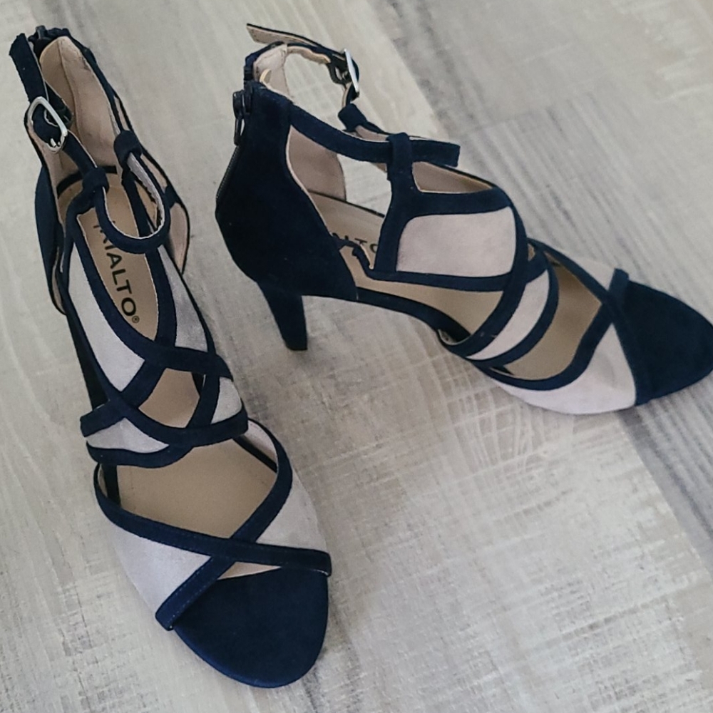 RIALTO SUEDETTE HEEL